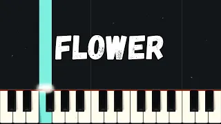 Flower - Jisoo | Beginner Piano Tutorial Easy