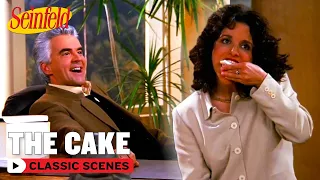 Elaine Eats Peterman's Cake | The Frogger | Seinfeld