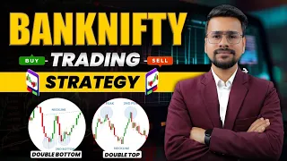 BankNifty Options Trading Strategy | Price action Trading Strategies | Double bottom | Double Top