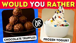 🍟 Would You Rather FOOD Edition 🍔 | Hardest Choices | Riddle Realm