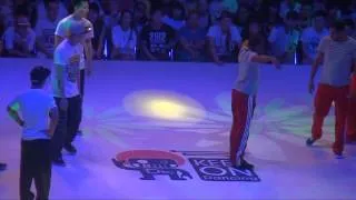 KOD 8 China v France Popping Battle