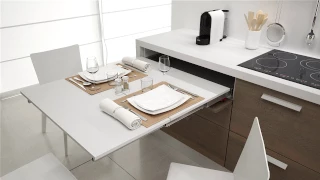 LUNCH 900mm Pull Out Kitchen Table | BOX15