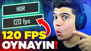 CİHAZINIZI 120 FPS YAPIN!! (ŞAŞIRACAKSINIZ😮) | PUBG Mobile