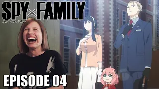 Spy x Family: Episode 4 Reaction! THE MOST ELEGANT INTERVIEW IS HERE!