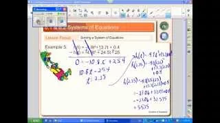 Solving Systems of Equations Part B - Chapter 8