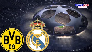 Final UEFA Champions League 2024 - Borussia Dortmund vs Real Madrid - Full Match eFootball  Gameplay