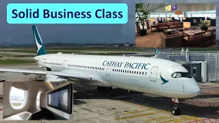 Cathay Pacific Business Class - A delightful experience on the Airbus A350!