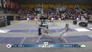 Orleans GP 2021 SMS - L16 - Kim Junho KOR v Gemesi HUN