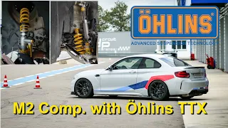 BMW M2 Competition with Öhlins TTX in Dijon