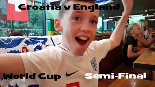 Croatia v England Vlog 11 Jul 18