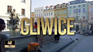 Gliwice | Wiosna 2022 | Spacer po Gliwicach | Binaural Audio 🎧 [4k]