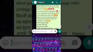 Birthday wishes 💞Happy birthday song❤❤❤Bf/gf birthday conversation🥰🥰🥰🥰// Romantic whatsApp status