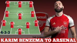 🚨How will Arsenal line up with Benzema🔥 Arsenal January transfer updates 2024..