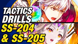 Fire Emblem Heroes - [1 ORB!] Tactics Drills Skill Studies 204 & 205 [FEH]