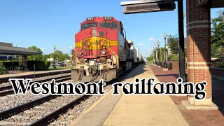 METRA Railfaning: Westmont railfaning 5/18/24