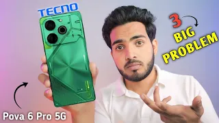 Tecno Pova 6 Pro 5G - 3 Big Problems || Comment Reply 😱 Tecno Pova 6 Best Gaming Phone under 15k