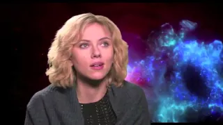 Scarlett Johansson and Morgan Freeman on Lucy