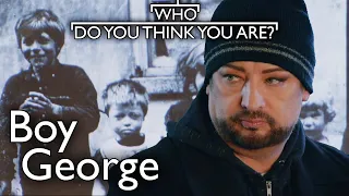 Boy George's grandmother was found by herself in the streets of Dublin...