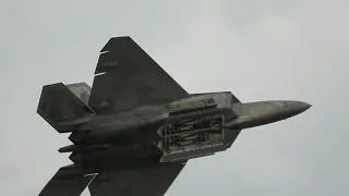 F-22 Raptor Demo Oshkosh 2019 - Sunday