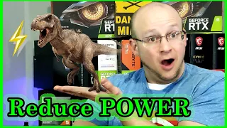 How to set Absolute Core Clock in Windows on T-Rex Miner on RTX 3060 ti / 3070 Rig | Save Power Heat
