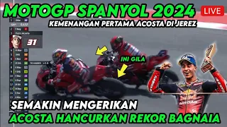 BRUTAL! MOTOGP SPANYOL, ACOSTA HANCURKAN REKOR BAGNAIA, BERITA MOTOGP HARI INI