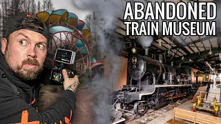 Abandoned Stream Train Muesum Theme Park | MILLIONS OF £$€ LEFT TO ROT