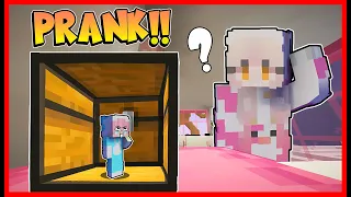 PRANK MOMON !! ATUN BERUBAH JADI KECIL DAN MEMBUAT MOMON KESEL !! Feat @sapipurba Minecraft