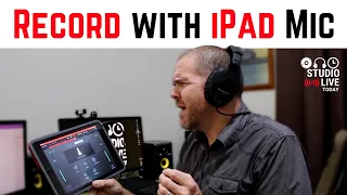 Using the BUILT IN mic to record in GarageBand iOS (iPhone/iPad)
