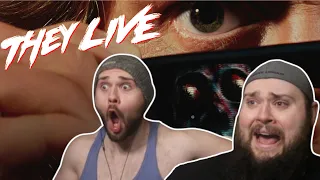 THEY LIVE (1988) TWIN BROTHERS FIRST TIME WATCHING MOVIE REACTION!