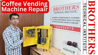 Coffee Vending Machine Repair | Working, Parts and Testing #coffeemachines #coffeevendingmachine