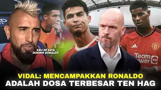 Nahlo Sampai Vidal Pun Angkat Suara!! 'Membuang Ronaldo Adalah Kesalahan Fatal’ Rashford Terlalu Ego