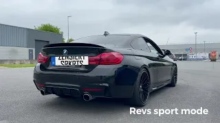 BMW 420i F32 STAGE 2 Exhaust sound/ Fly by’s/ 0-100km/h / revs