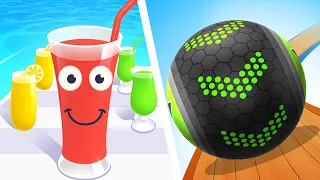 Juice Run Vs Going Balls - SpeedRun Gameplay Android, iOS H3X0K1ZM4Q