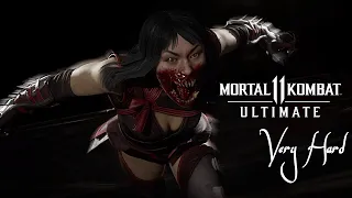 Mortal kombat 11 - mileena - klassic tower on very hard (no matches/rounds lost)