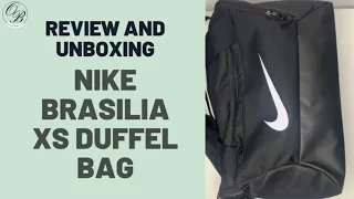 Nike Brasilia XS Black Gym / Duffel Bag Review and Unscripted Unboxing #ad