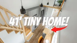 Downsizing and Simplifying: A 41-Foot Tiny Home Tour