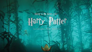 HARRY POTTER: DIVING IN THE BLACK LAKE - Ambience Soundscape Studying and Relaxing (ASMR) - No Music