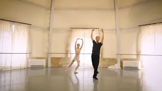 Andrey Klemm’s Class in Opera National de Paris with Premiere danseuse Hannah O’Neill