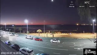 Robben Island from Mouille Point with local chilled music (test)