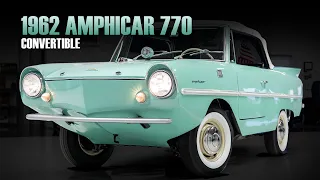 A Car and a Boat! 1962 Amphicar 770 Convertible