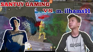 DITANTANG BYONE SAMA ILHAM YOUTUBER NYANYI || FREEFIRE INDONESIA