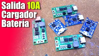 Cargador Batería USB + BMS de 10A ¿Interesante?