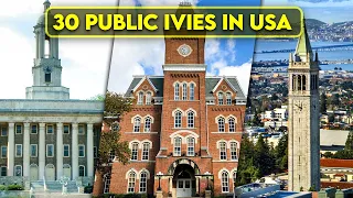 30 Public "Ivy League" Universities in USA