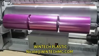 1500mm Fully Automatic High Speed Stretch Film Machine with core paper loading.