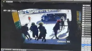 West New Britain  Robbery cought  on CCTV