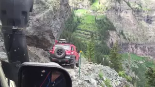 Black bear pass switchbacks on a fj summit x