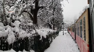 Kalka Shimla Toy Train- The Himalayan Queen | Snowfall ride | A  short documentary.