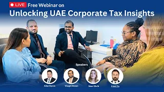 Corporate Tax in UAE | Webinar December 2023 | Adam Global