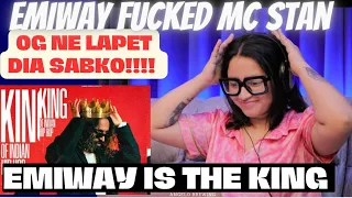 EMIWAY - KING OF INDIAN HIP HOP (PROD BY Babz beats) |OFFICIAL MUSIC VIDEO | EXPLICIT REACTION VIDEO