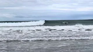 Fun Lefts On A 2ft Day | Surfing Torquay